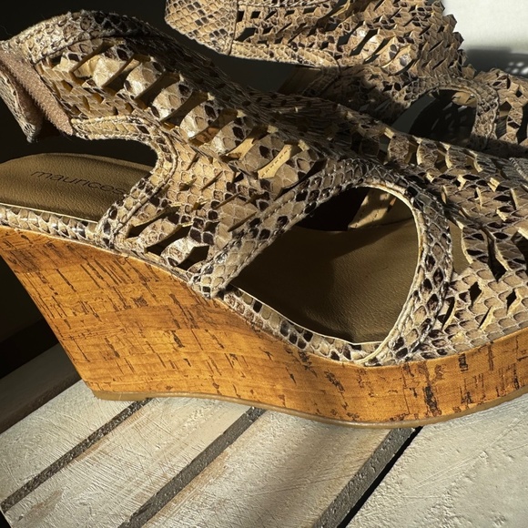 Wedges Size 9M Sandals Maurices - Picture 2 of 7